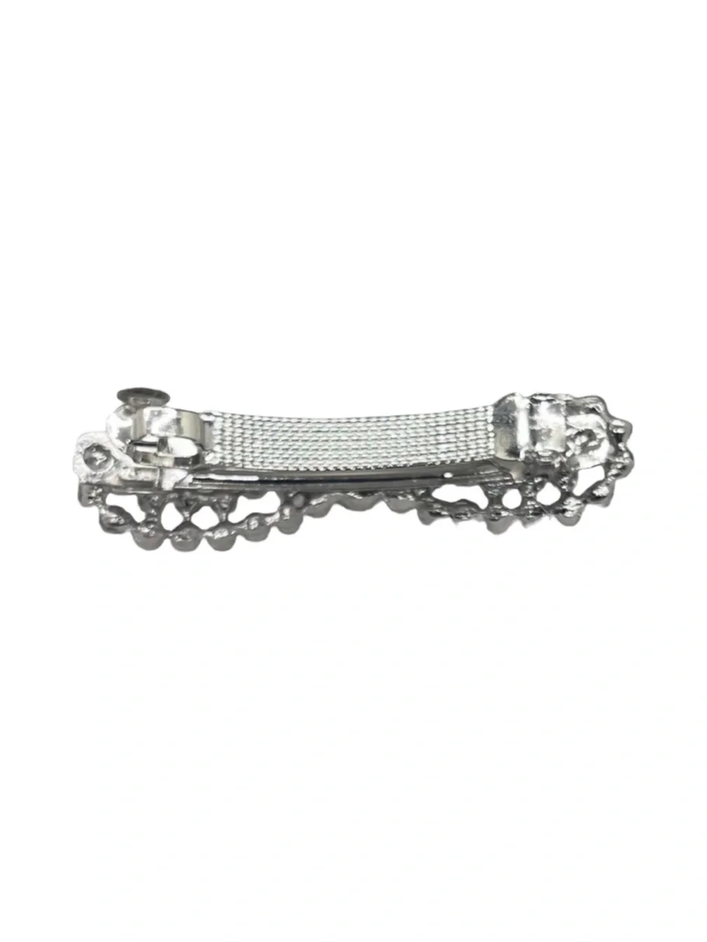 Pearl Bow Hair Clip - White Faux Pearls FINAL PRICE DROP